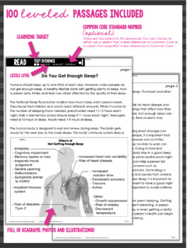 4th Grade Close Reading - Informational & Literature BUNDLE (with ...